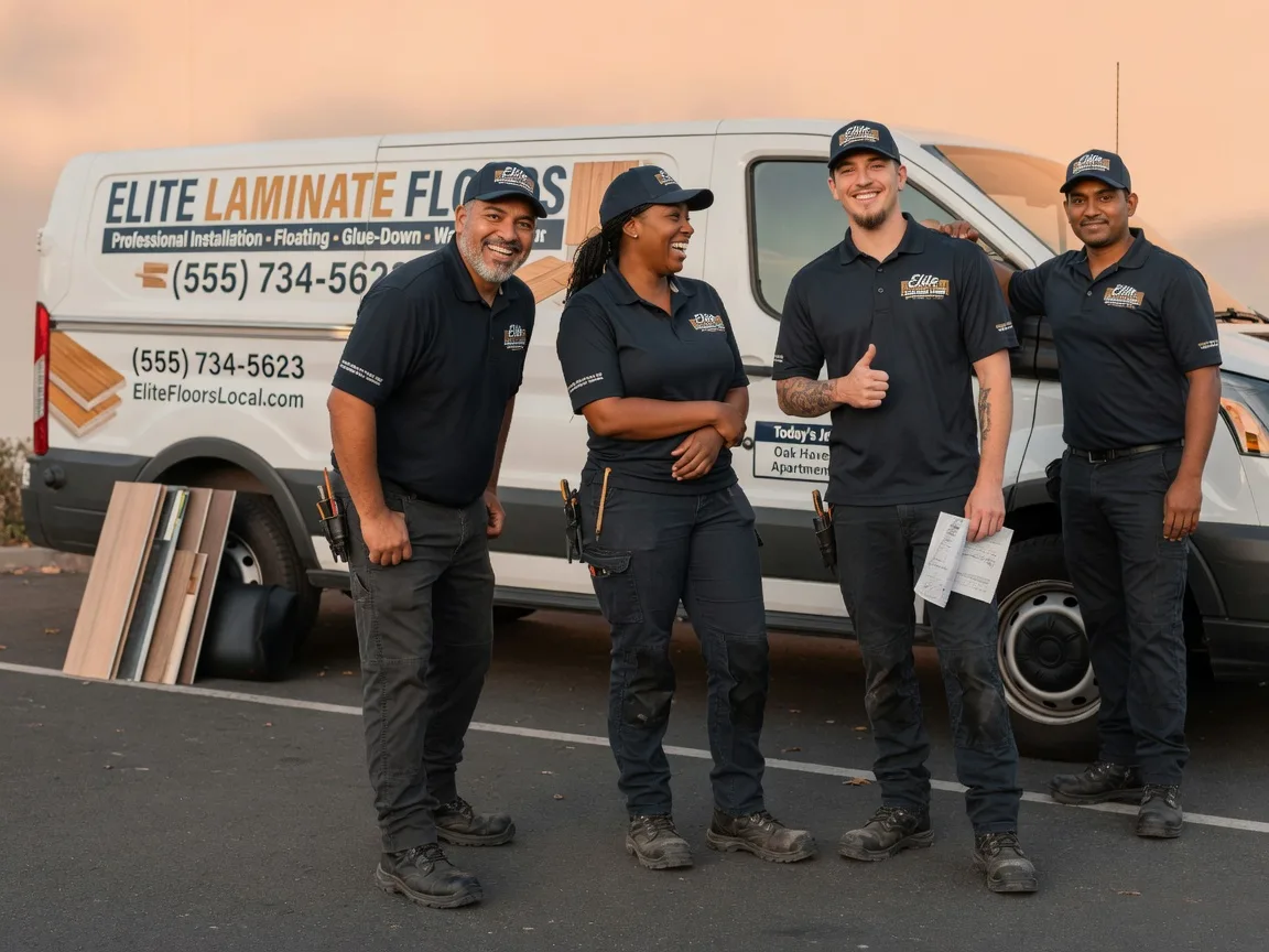 Laminate flooring installation company in Milford Center, OH
